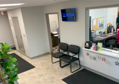 Collinsville Clinic waiting room